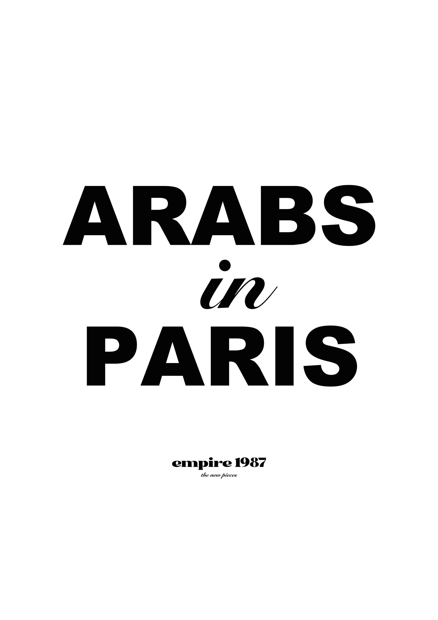 ARABS in PARIS (190 GSM) – Image 9